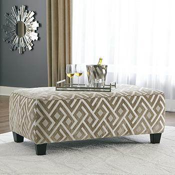 Dovemont Oversized Accent Ottoman - Pull Up A Couch