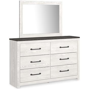 Gerridan Dresser and Mirror - Pull Up A Couch