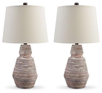 Jairburns Table Lamp (Set of 2) - Pull Up A Couch