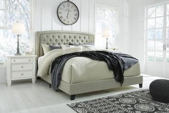 Jerary Upholstered Bed - Pull Up A Couch