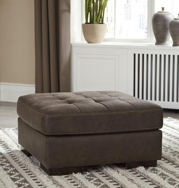 Maderla Oversized Accent Ottoman - Pull Up A Couch