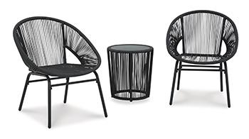 Mandarin Cape Outdoor Table and Chairs (Set of 3) - Pull Up A Couch