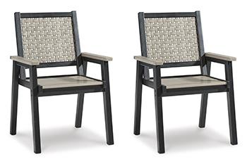 Mount Valley Arm Chair (set Of 2) - Pull Up A Couch