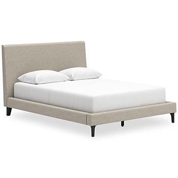 Cielden Upholstered Bed with Roll Slats - Pull Up A Couch