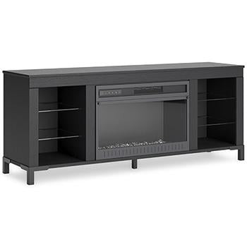 Cayberry 60" TV Stand with Electric Fireplace - Pull Up A Couch