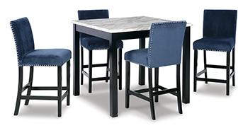 Cranderlyn Counter Height Dining Table and Bar Stools (Set of 5) - Pull Up A Couch