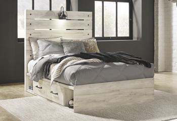 Cambeck Bed with 4 Storage Drawers - Pull Up A Couch