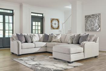 Dellara Sectional with Chaise - Pull Up A Couch