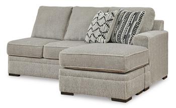 Calnita 2-Piece Sectional with Chaise - Pull Up A Couch