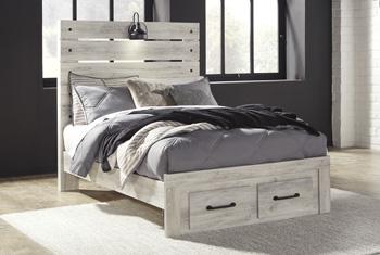 Cambeck Bed with 2 Storage Drawers - Pull Up A Couch