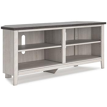 Dorrinson Corner TV Stand - Pull Up A Couch