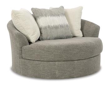 Creswell Oversized Swivel Accent Chair - Pull Up A Couch