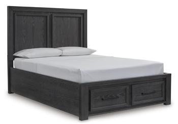 Foyland Panel Storage Bed - Pull Up A Couch