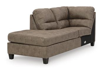 Navi 2-Piece Sectional Sofa Sleeper Chaise - Pull Up A Couch