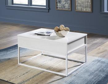 Deznee Lift Top Coffee Table - Pull Up A Couch