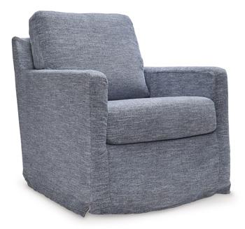 Nenana Next-Gen Nuvella Swivel Glider Accent Chair - Pull Up A Couch