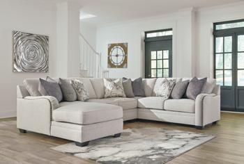 Dellara Sectional with Chaise - Pull Up A Couch