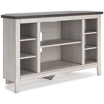 Dorrinson Corner TV Stand - Pull Up A Couch