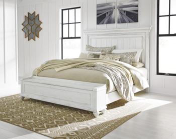 Kanwyn Bed with Storage Bench - Pull Up A Couch