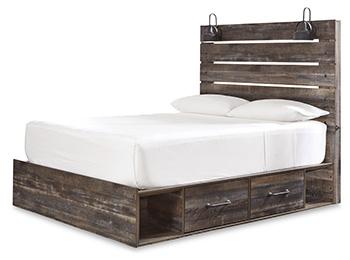 Drystan Bed with 4 Storage Drawers - Pull Up A Couch