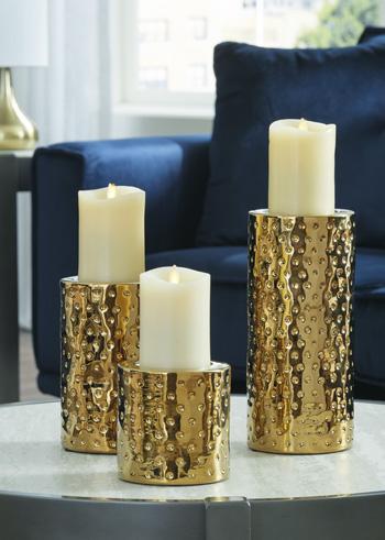 Marisa Candle Holder (Set of 3) - Pull Up A Couch