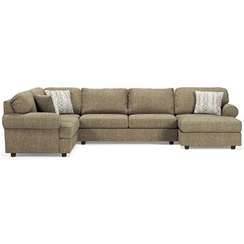 Hoylake 3-Piece Sectional with Chaise - Pull Up A Couch