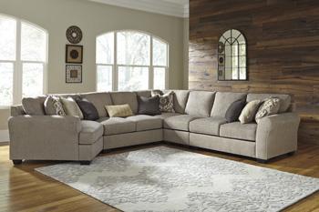 Pantomine Sectional with Cuddler