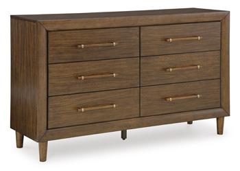 Lyncott Dresser and Mirror - Pull Up A Couch