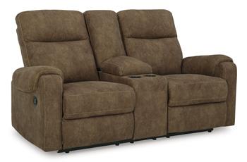 Edenwold Reclining Loveseat with Console - Pull Up A Couch