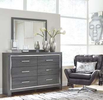 Lodanna Dresser and Mirror - Pull Up A Couch