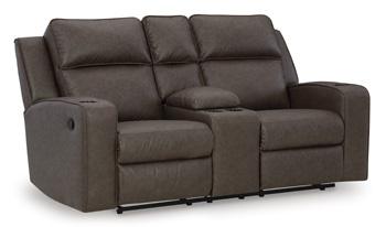 Lavenhorne Reclining Loveseat with Console - Pull Up A Couch