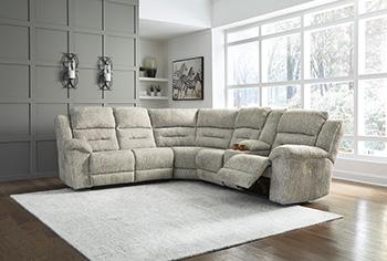 Family Den 3-Piece Power Reclining Sectional - Pull Up A Couch