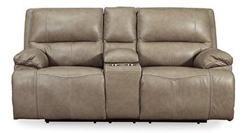 Ricmen Power Reclining Loveseat with Console