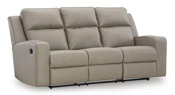 Lavenhorne Reclining Sofa with Drop Down Table - Pull Up A Couch