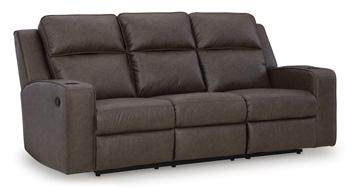 Lavenhorne Reclining Sofa with Drop Down Table - Pull Up A Couch