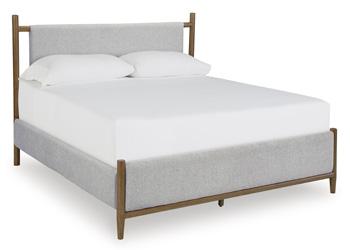 Lyncott Upholstered Bed - Pull Up A Couch