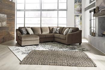 Graftin 3-Piece Sectional with Chaise - Pull Up A Couch