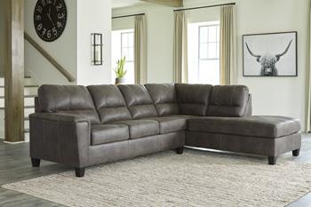 Navi 2-Piece Sectional with Chaise - Pull Up A Couch