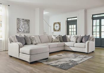 Dellara Sectional with Chaise - Pull Up A Couch