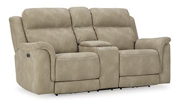 Next-Gen DuraPella Power Reclining Loveseat with Console - Pull Up A Couch