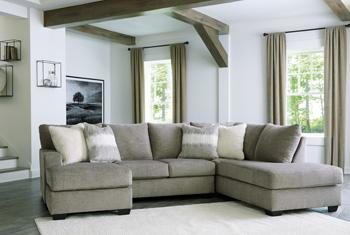 Creswell 2-Piece Sectional with Chaise - Pull Up A Couch