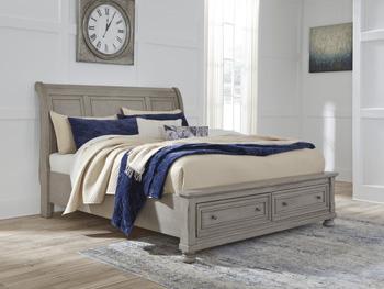 Lettner Bed with 2 Storage Drawers - Pull Up A Couch