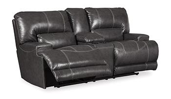 McCaskill Reclining Loveseat with Console - Pull Up A Couch