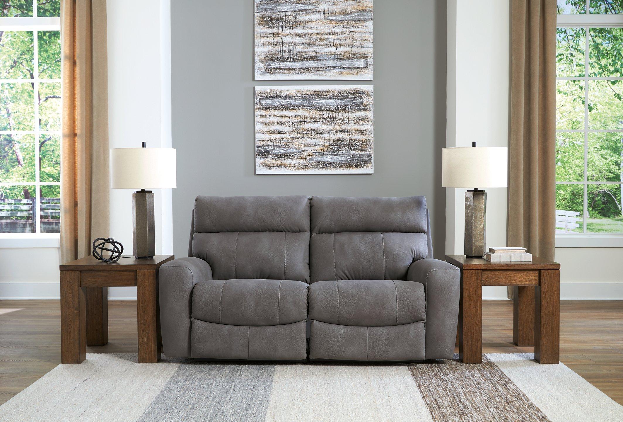 Ashley Furniture DuraPella Power Reclining Sectional Loveseat - Thumbnail 4