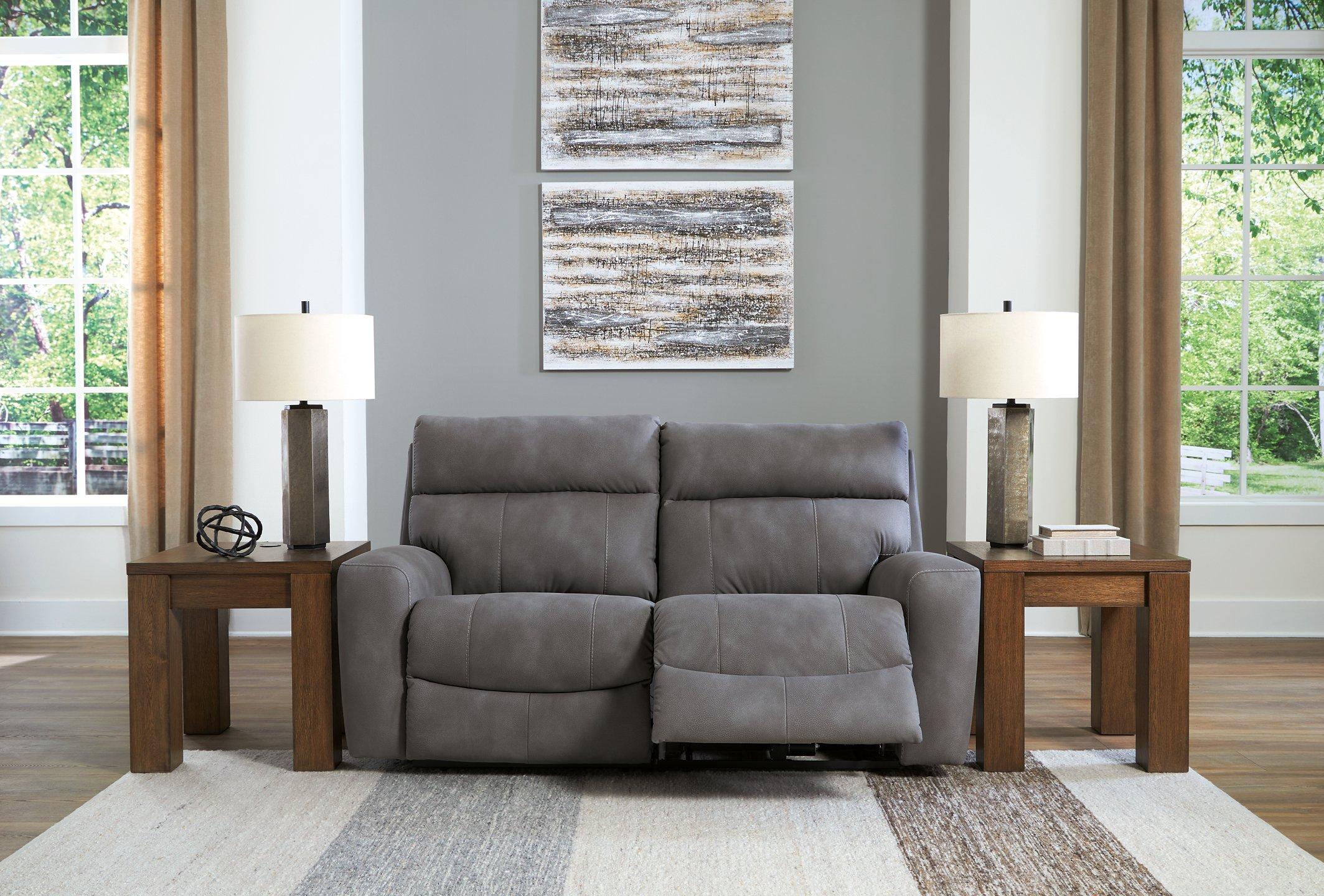 Ashley Furniture DuraPella Power Reclining Sectional Loveseat - Thumbnail 2