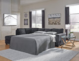 Altari Sleeper Sectional with Chaise - Pull Up A Couch