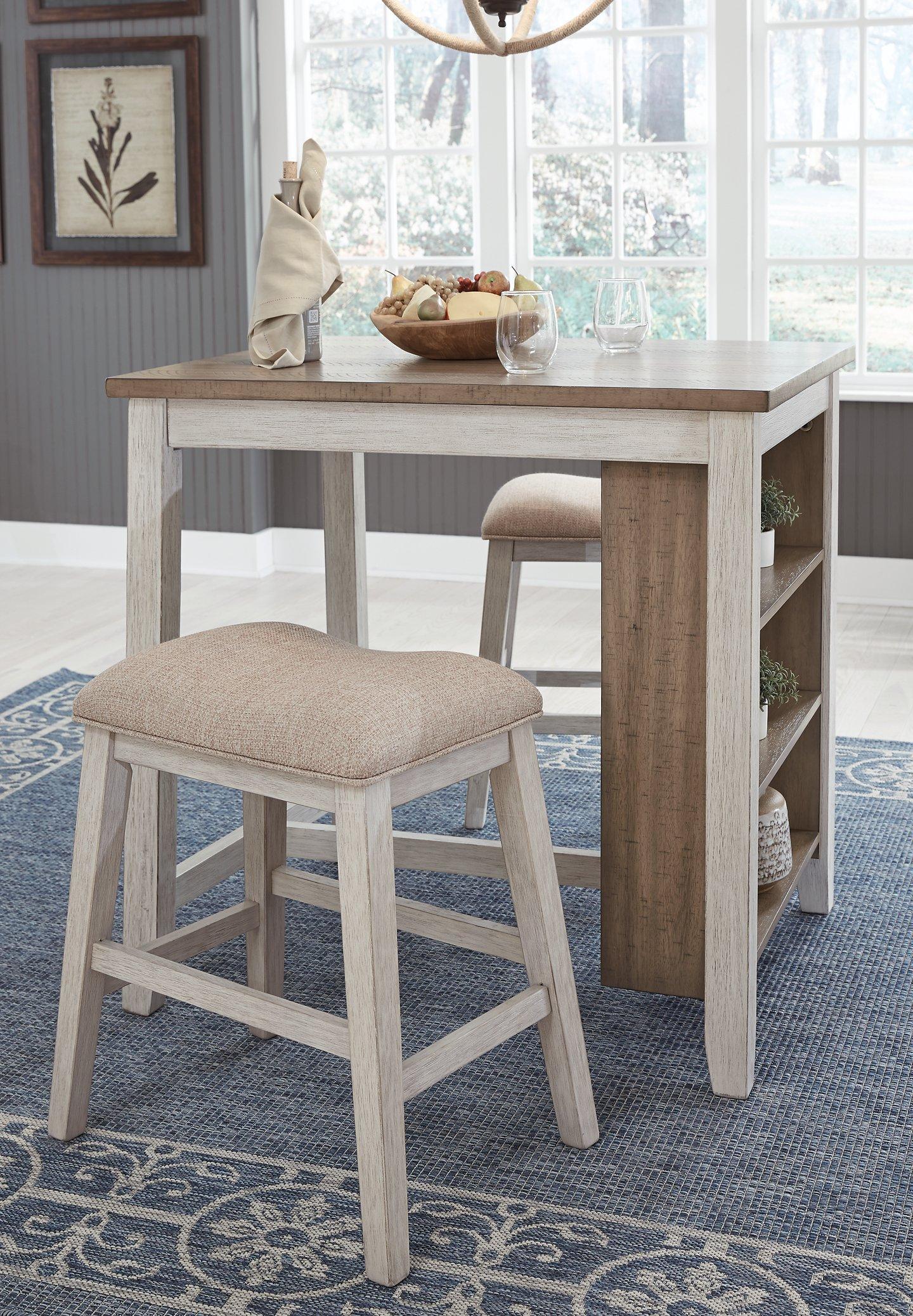 Ashley Furniture Skempton Dining Table and Bar Stools - Thumbnail 3