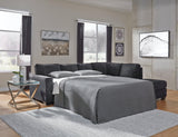 Altari Sleeper Sectional with Chaise - Pull Up A Couch