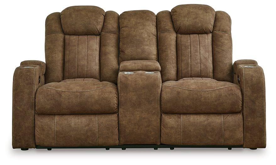 Ashley Furniture Wolfridge Reclining Loveseat - Thumbnail 3