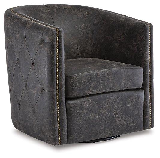 Brentlow Swivel Accent Chair - Pull Up A Couch